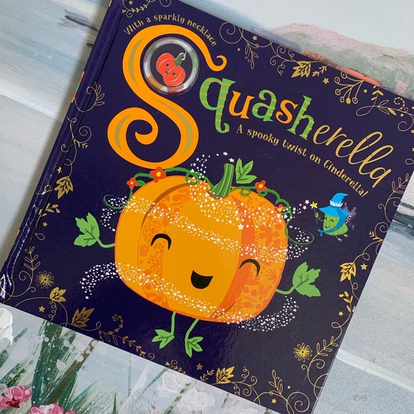 New Squasherella Halloween Children’s Hardcover Book With Necklace🎃 - Picture 2 of 13